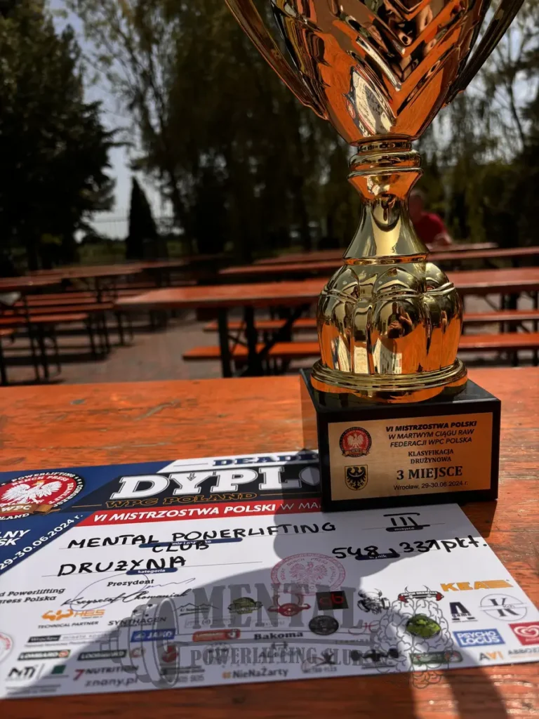 Mistrzostwa Polski w martwym ciagu federacji WPC lipiec